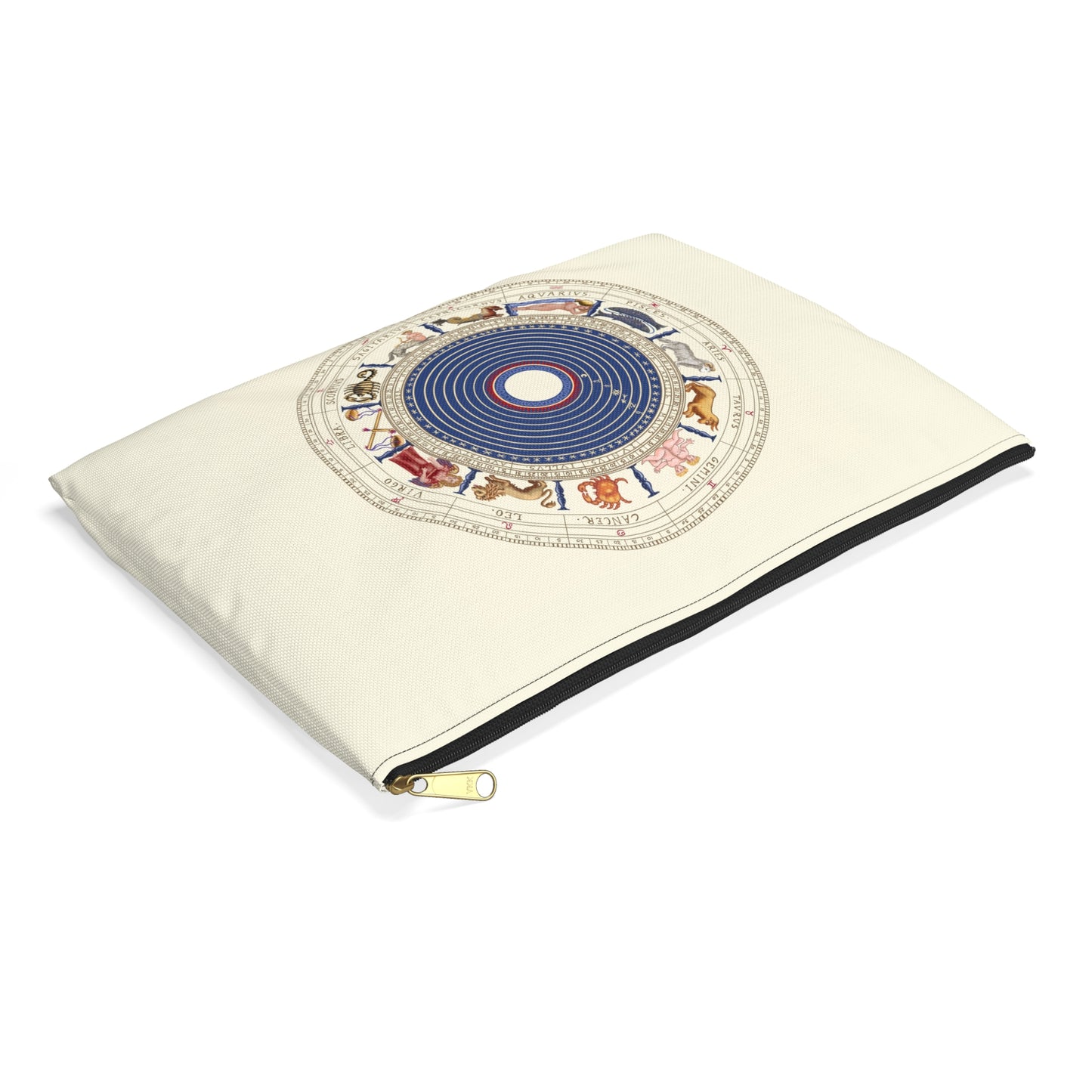 Celestial Accessory Pouch for Astrology Lovers, Zodiac Organizer, Travel Makeup Bag, Gift for Her, Horoscope Must-Have