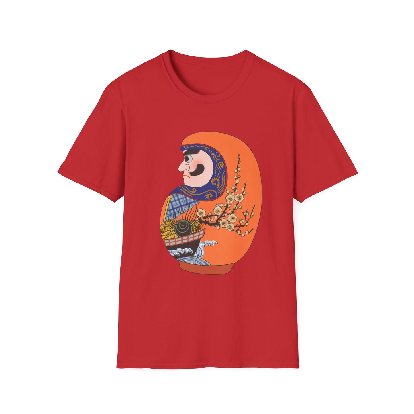 Daruma Doll Graphic T-Shirt — Treasure Ship (Takarabune) Tee
