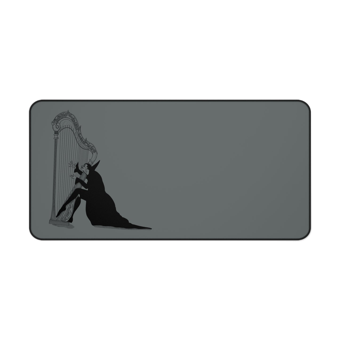 Dracula Harpist Desk Mat