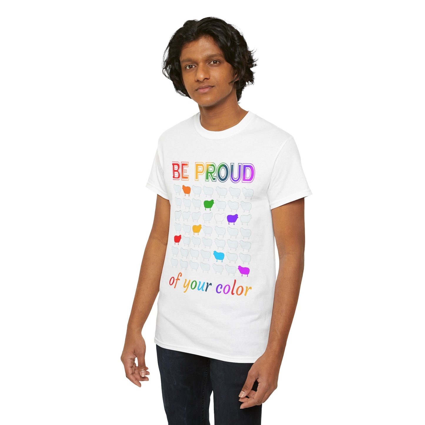 LGBTQ+ Pride Shirt, Inclusive Apparel, Rainbow T-Shirt Summer Casual Wear
