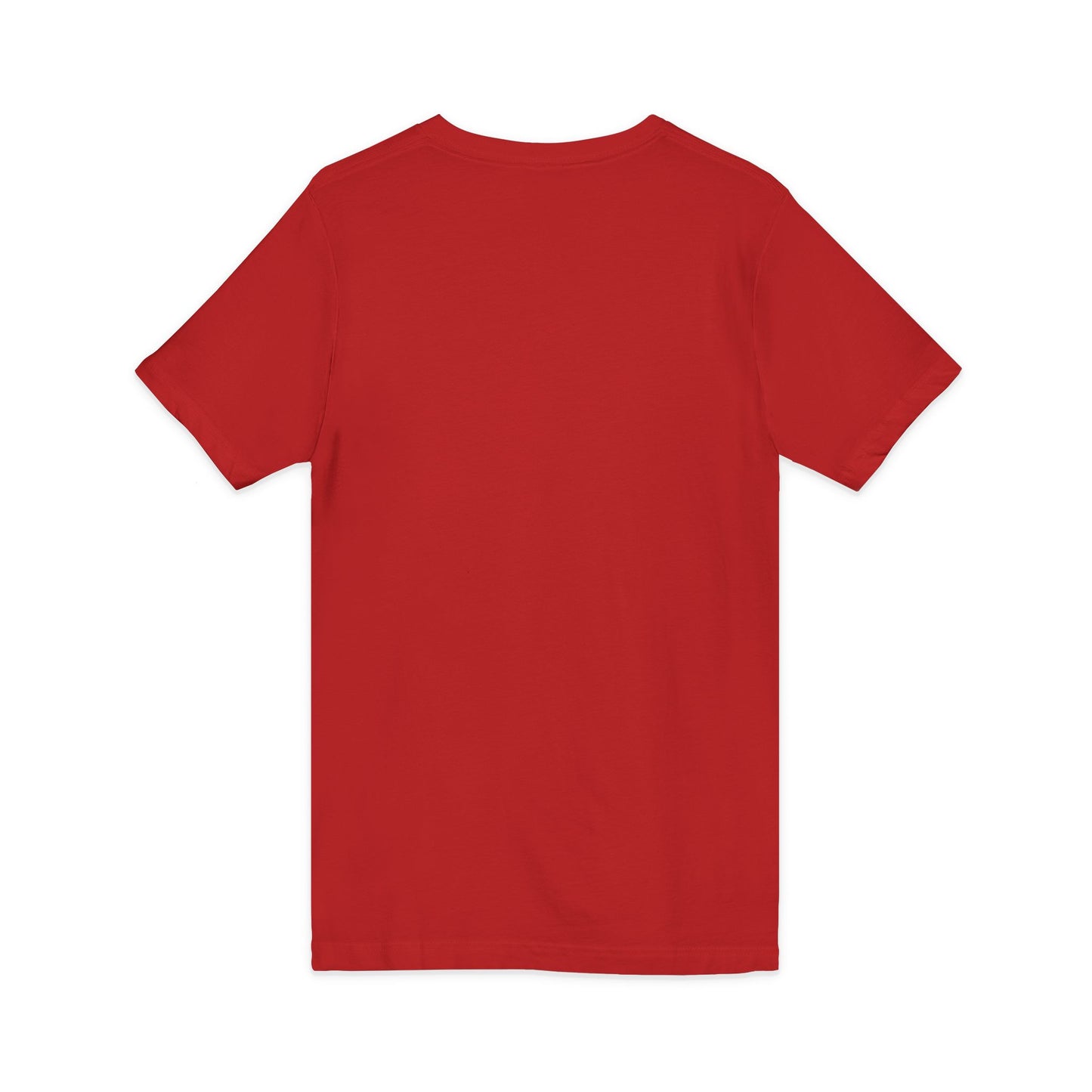 Vintage Black Cat Tee — Cute Cat Face with Red Polka Dot Bow V-Neck T-Shirt