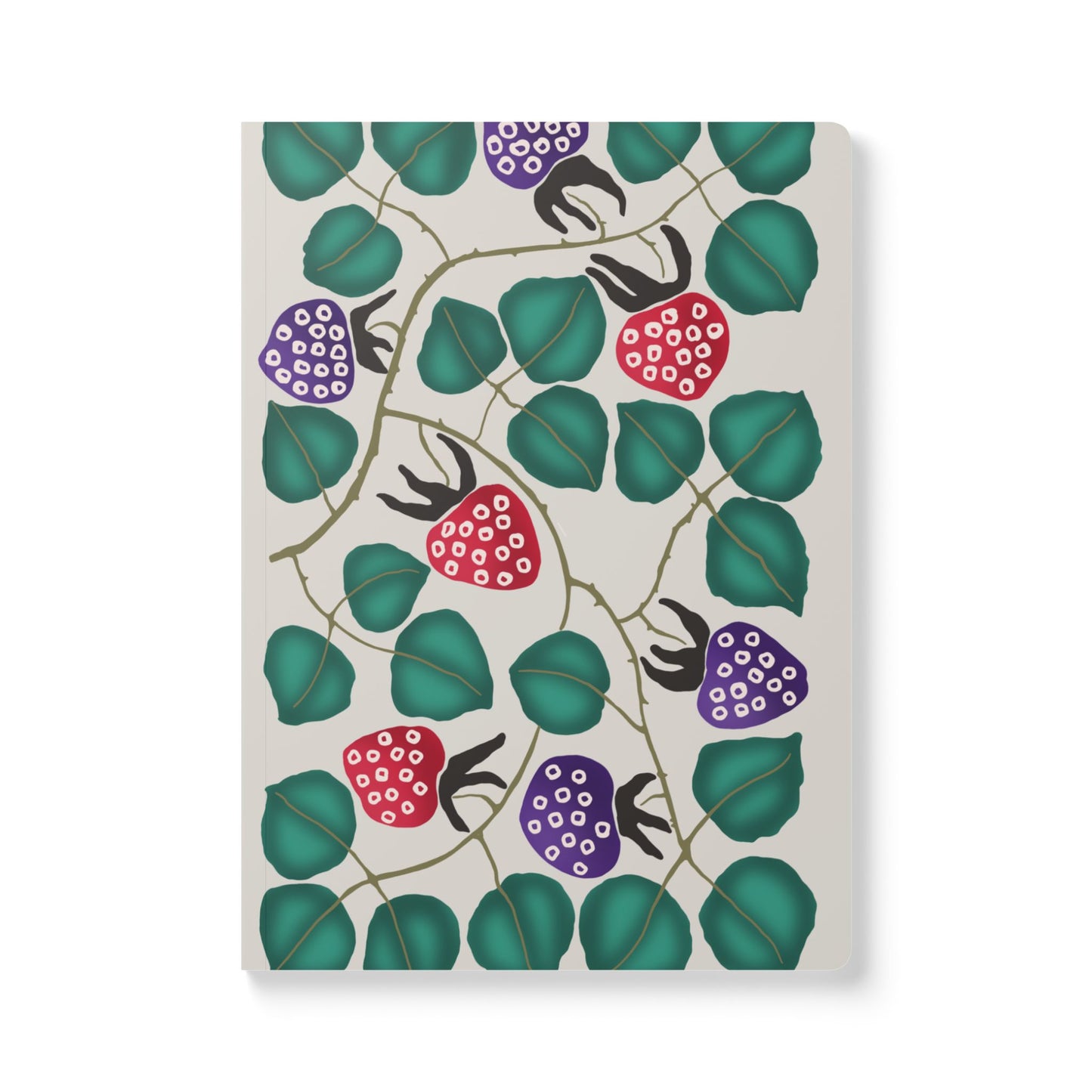 Strawberry Design from Yumeji Takehisa Softcover Journal