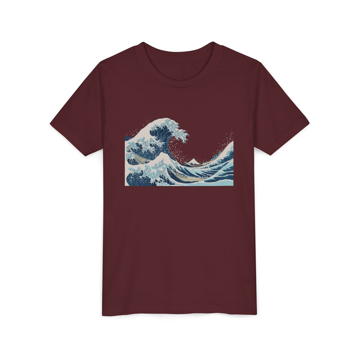 Japanese The Great Wave Youth Tee — Hokusai The Great Wave Graphic Shirt