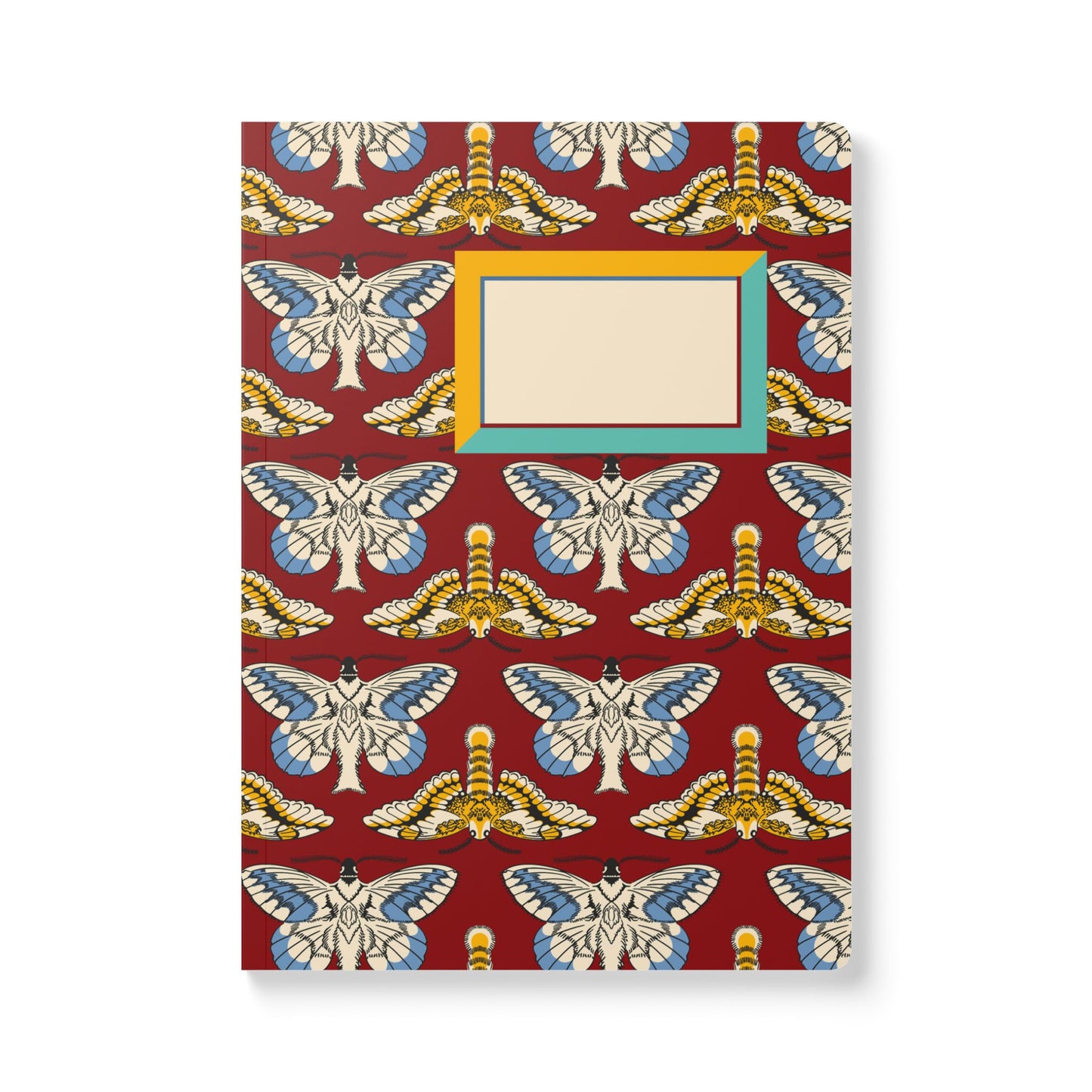 Moth Vintage Design Softcover Journal