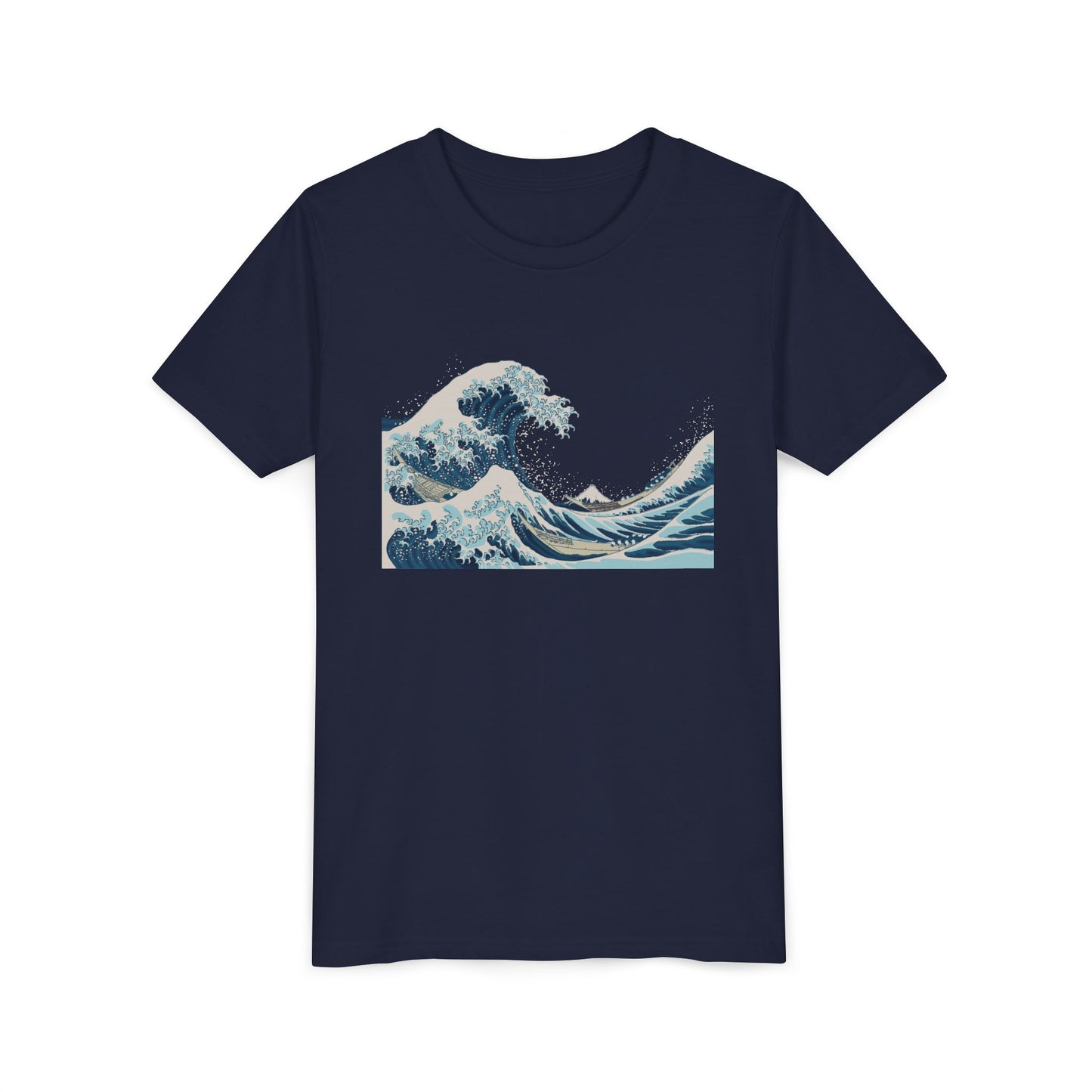 Japanese The Great Wave Youth Tee — Hokusai The Great Wave Graphic Shirt