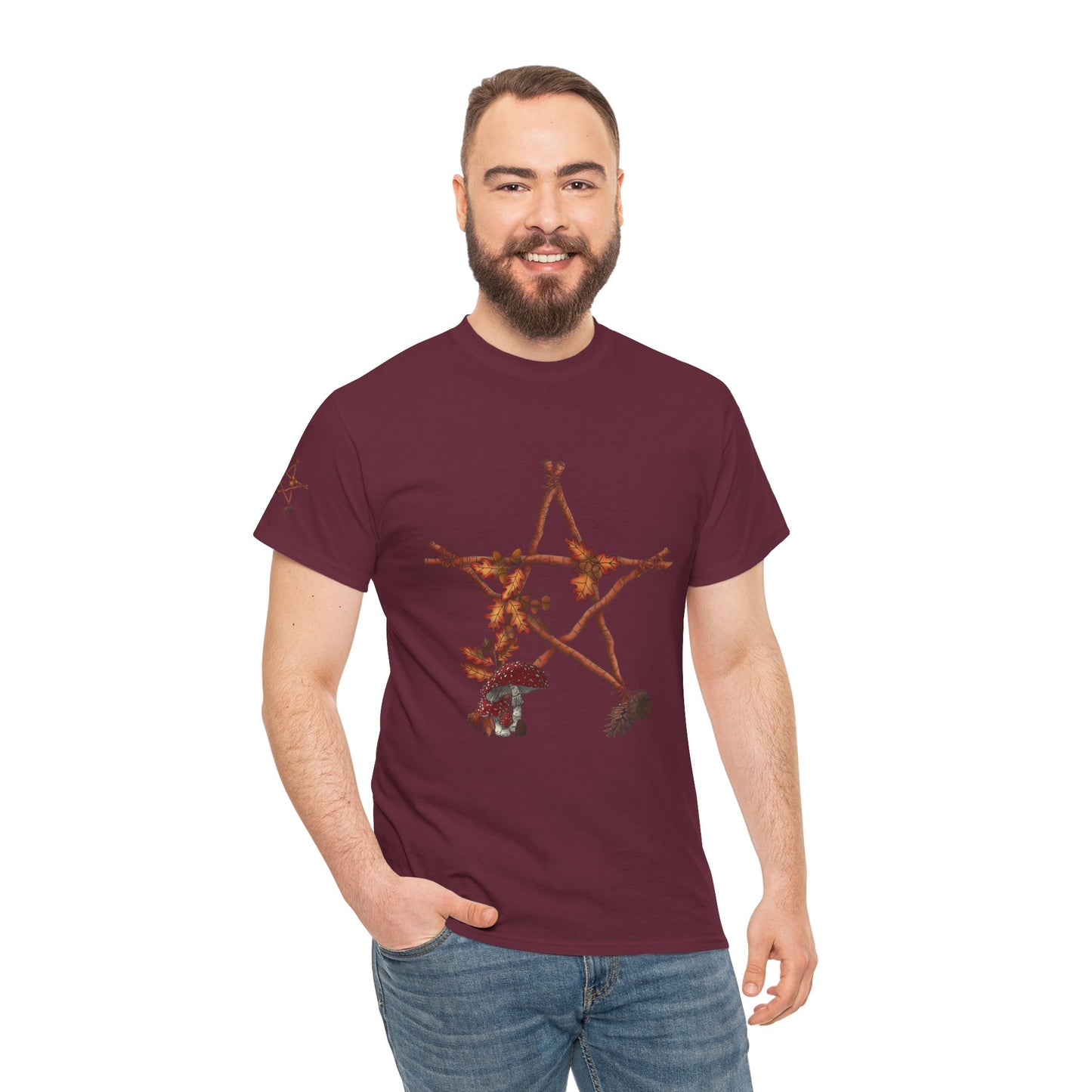 Mabon Star Graphic Tee | Unisex Cotton Shirt