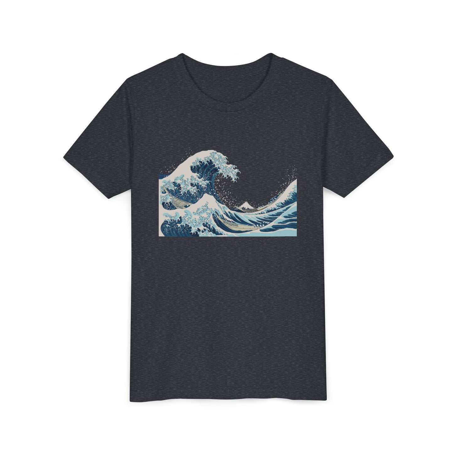 Japanese The Great Wave Youth Tee — Hokusai The Great Wave Graphic Shirt