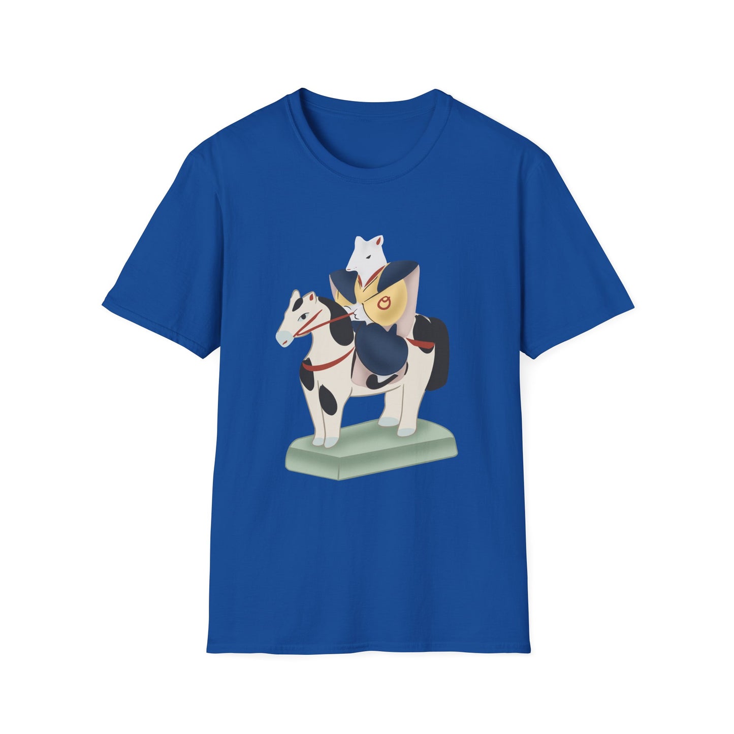 Miharu-goma Horse TShirt — Traditional Japanese Toy Horse Graphic Tee