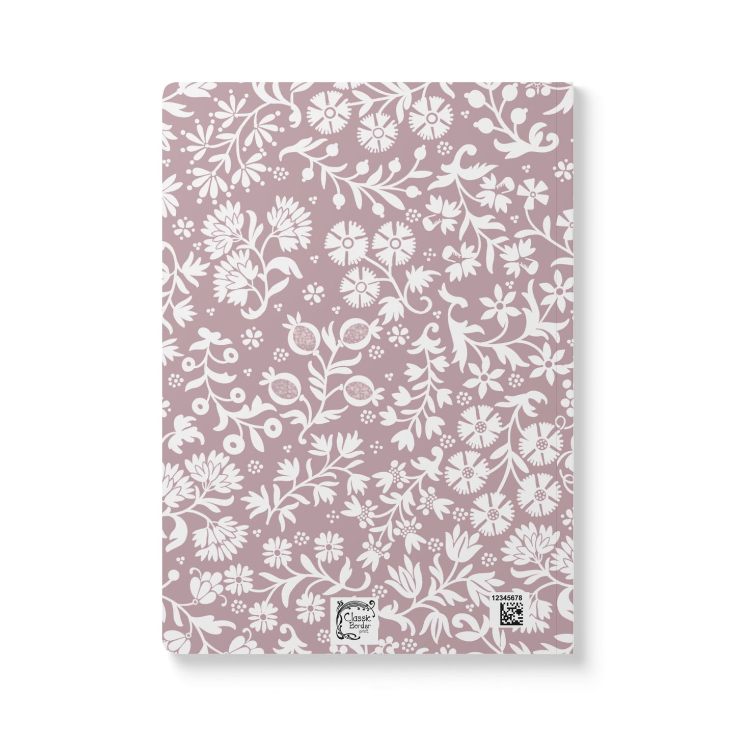 Floral Pattern Softcover Journal