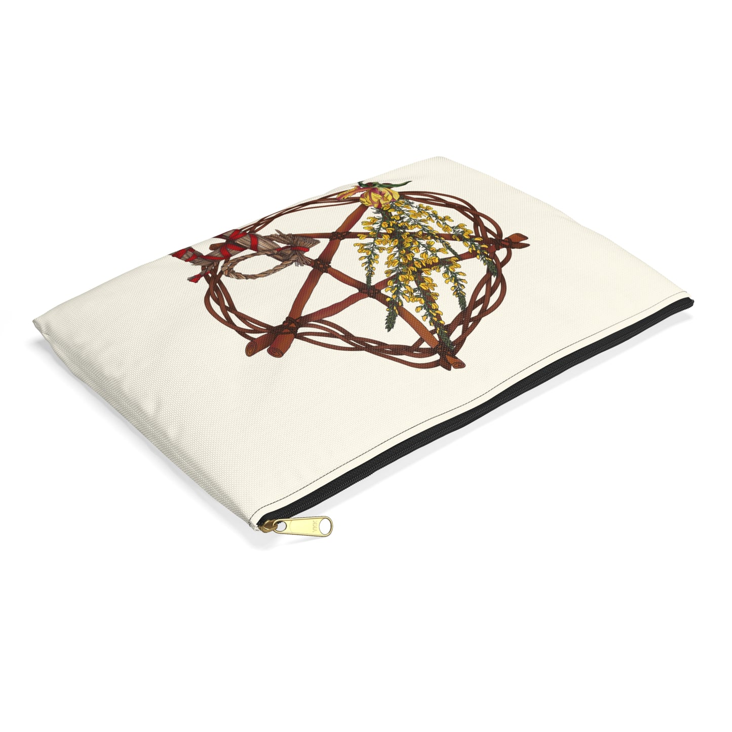 Witchy Accessory Pouch, Stylish Makeup Bag, Travel Organizer, Occult Gift, Astrology Storage Case, Magical Supplies Bag