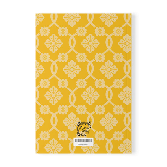 Elegant Floral Softcover Notebook