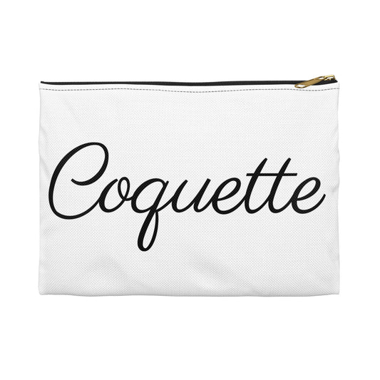 Chic Coquette Accessory Pouch - Perfect for Makeup, Travel, Gift for Her, Stylish Storage, Everyday Use