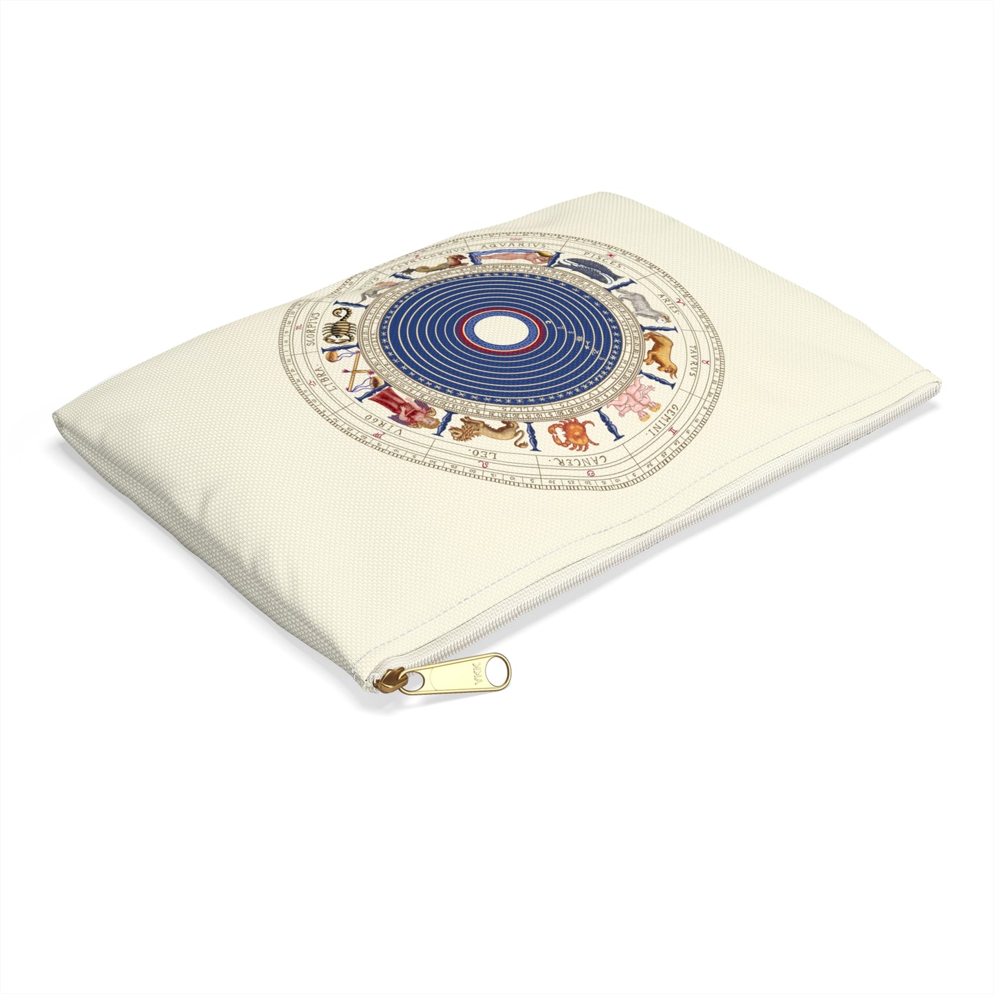 Celestial Accessory Pouch for Astrology Lovers, Zodiac Organizer, Travel Makeup Bag, Gift for Her, Horoscope Must-Have