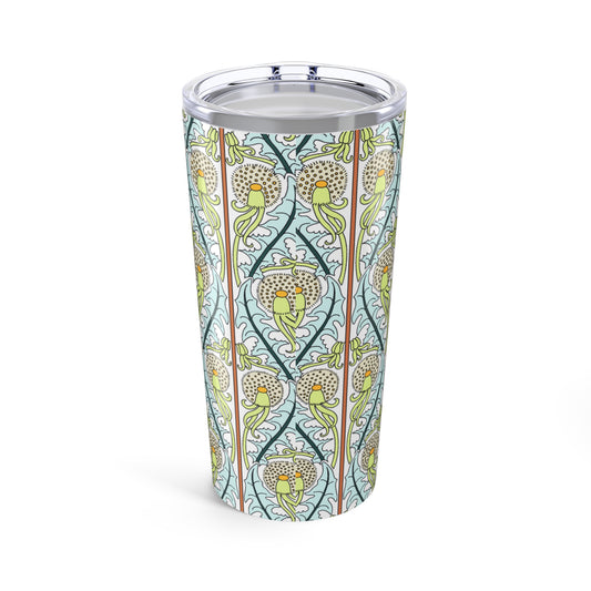 Art Nouveau Dandelion Pattern Insulated Tumbler - 20oz Travel Mug