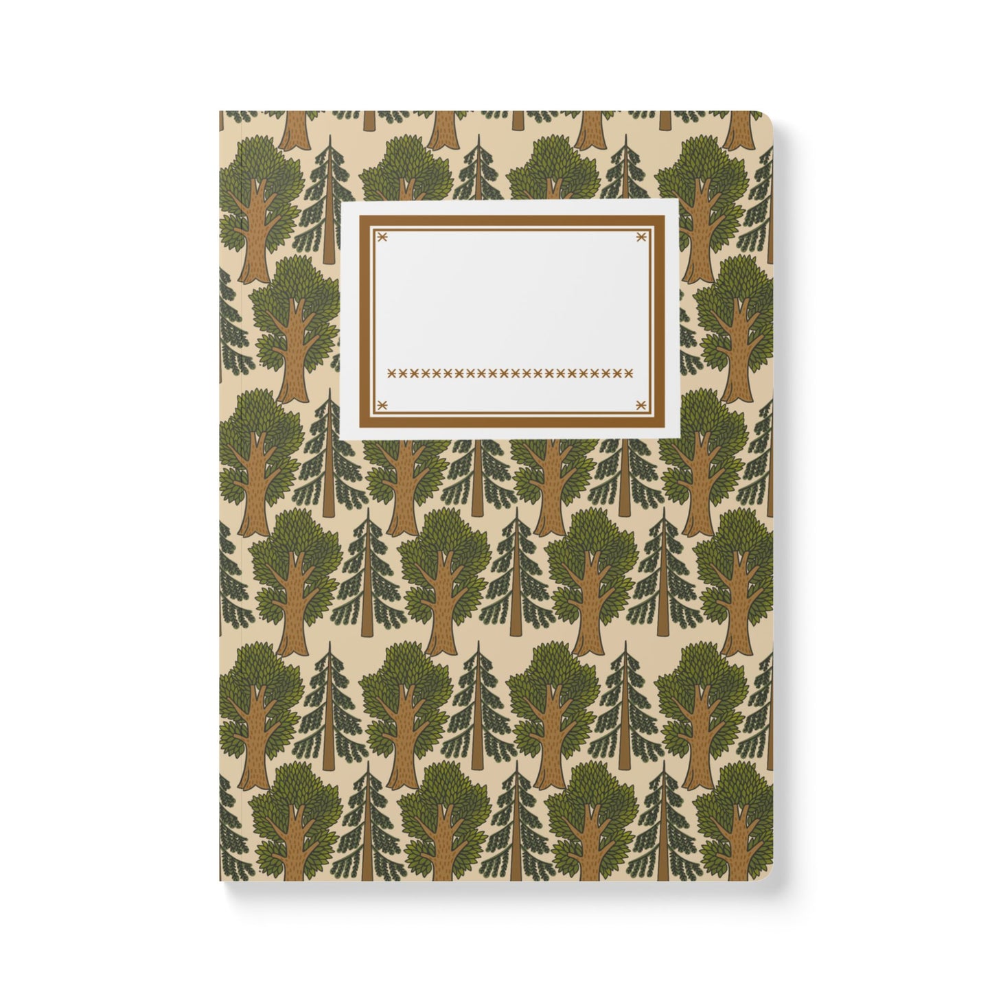 Vintage Book Cover Softcover Journal