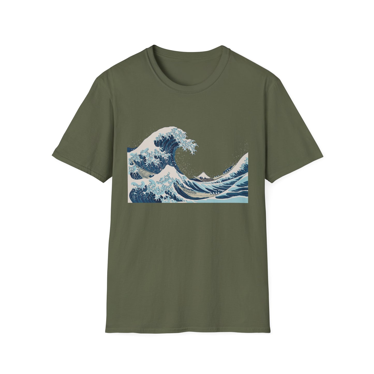 Hokusai Wave Print T‑Shirt — Great Wave Inspired Graphic Tee