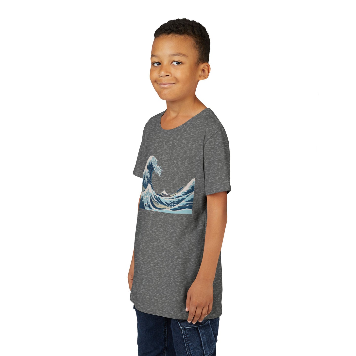 Japanese The Great Wave Youth Tee — Hokusai The Great Wave Graphic Shirt