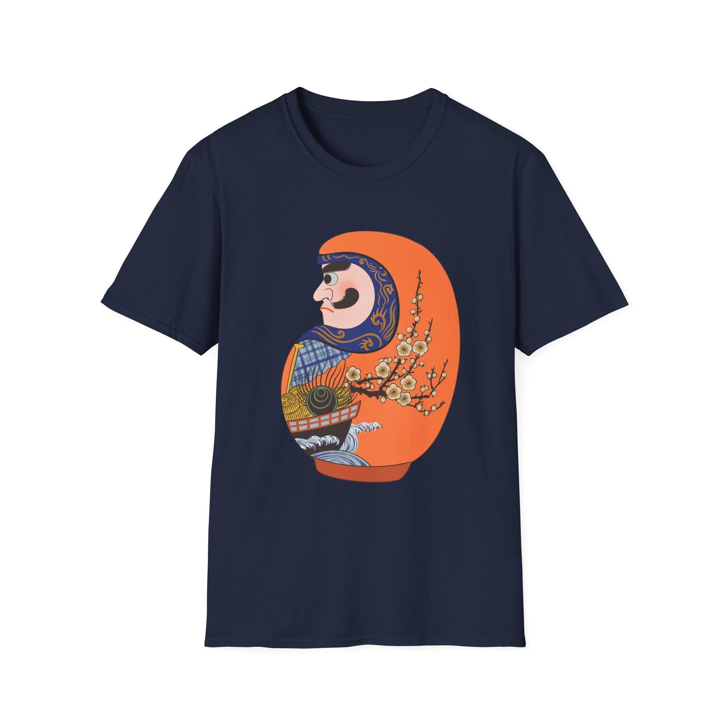Daruma Doll Graphic T-Shirt — Treasure Ship (Takarabune) Tee