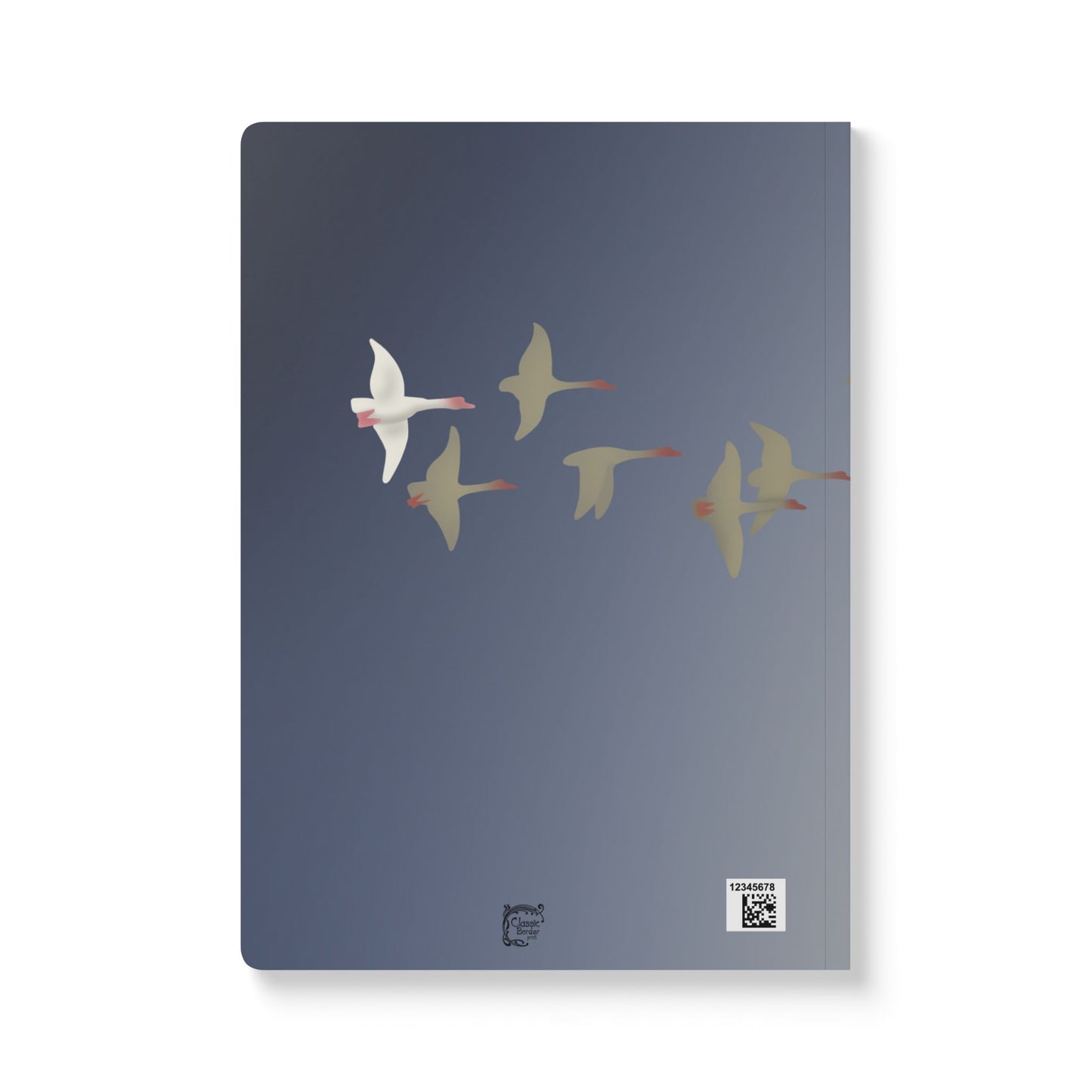 Snow Geese Flying  Softcover Journal