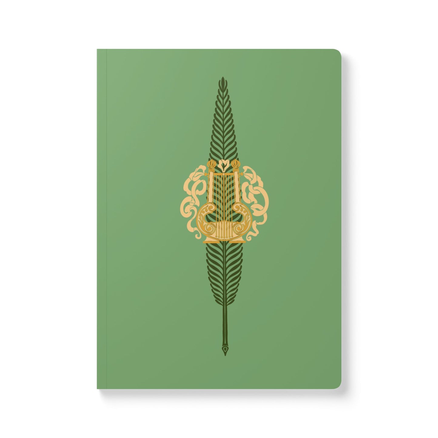 Psalterion Feather Design Softcover Journal