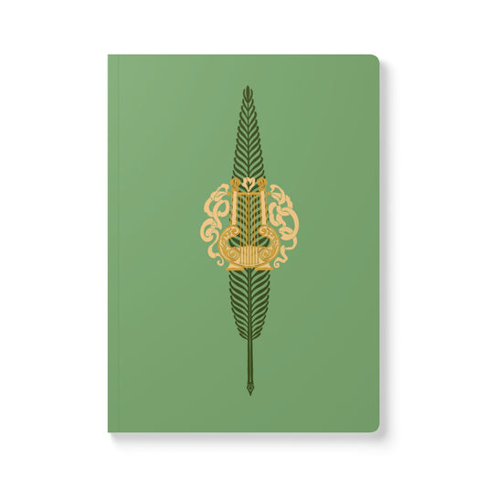 Psalterion Feather Design Softcover Journal