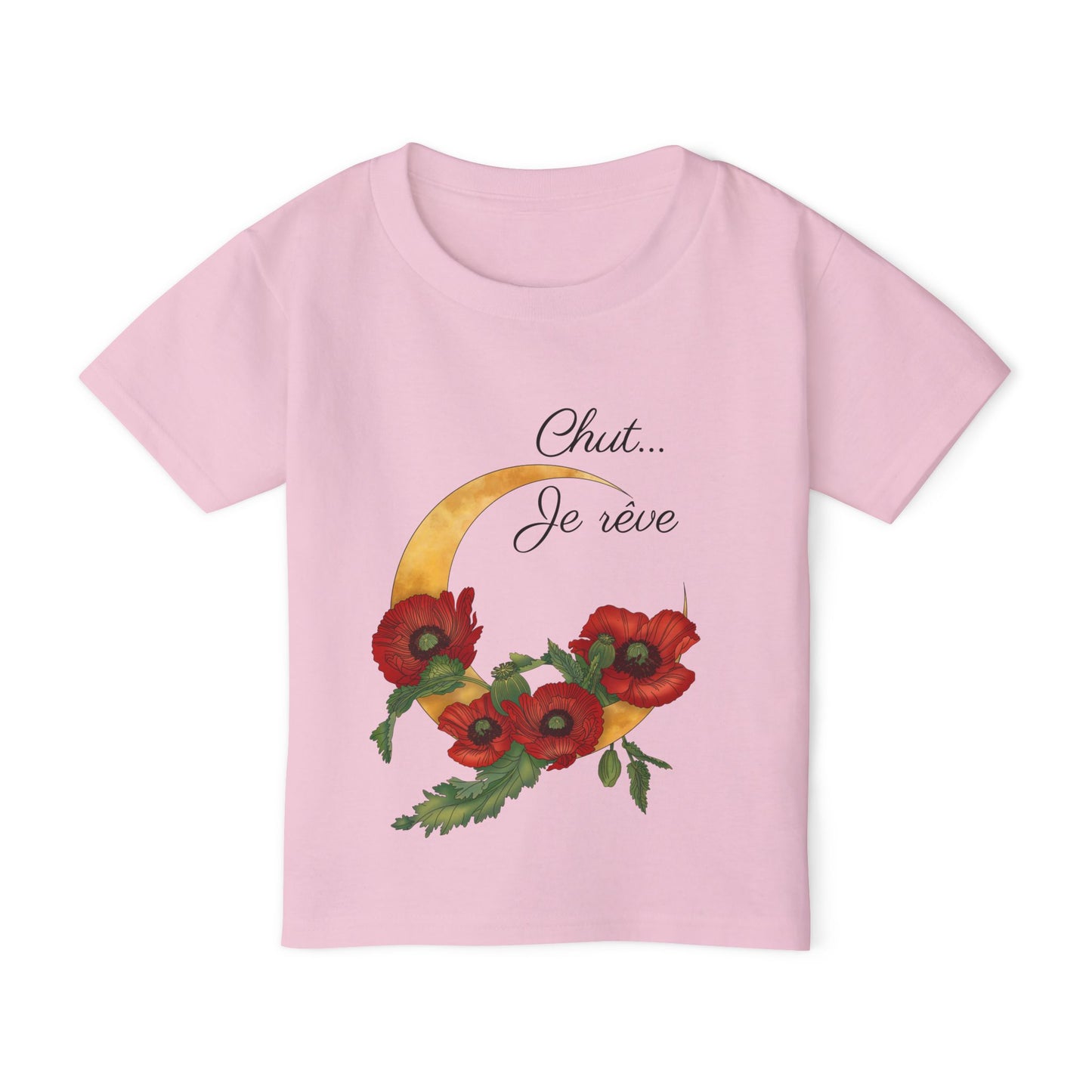 "Chut... Je rêve" French Script Sleepy Chic Tee