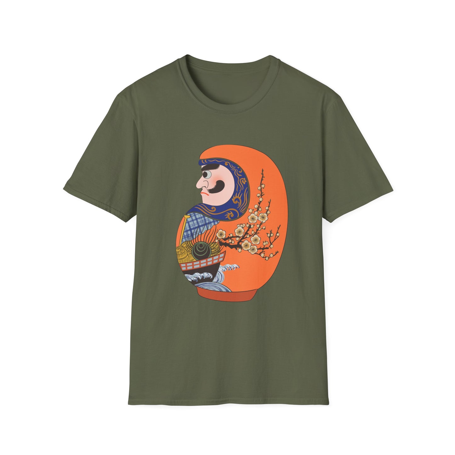 Daruma Doll Graphic T-Shirt — Treasure Ship (Takarabune) Tee