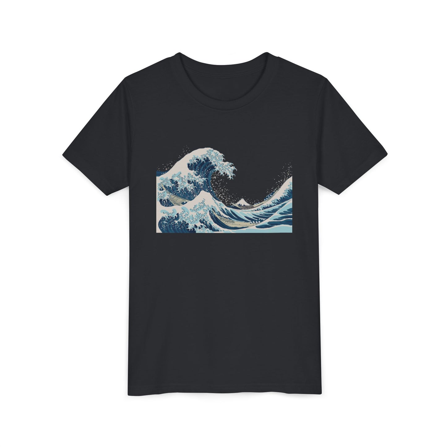 Japanese The Great Wave Youth Tee — Hokusai The Great Wave Graphic Shirt