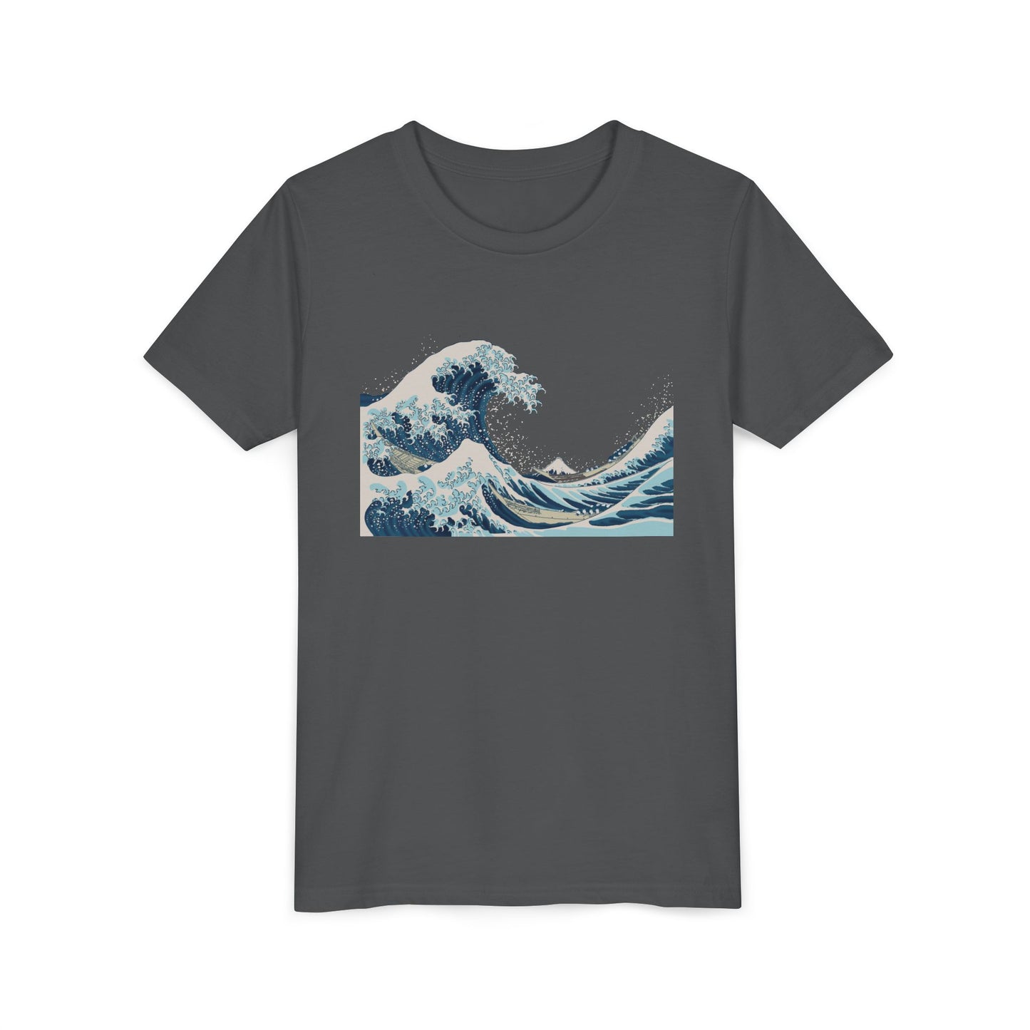 Japanese The Great Wave Youth Tee — Hokusai The Great Wave Graphic Shirt