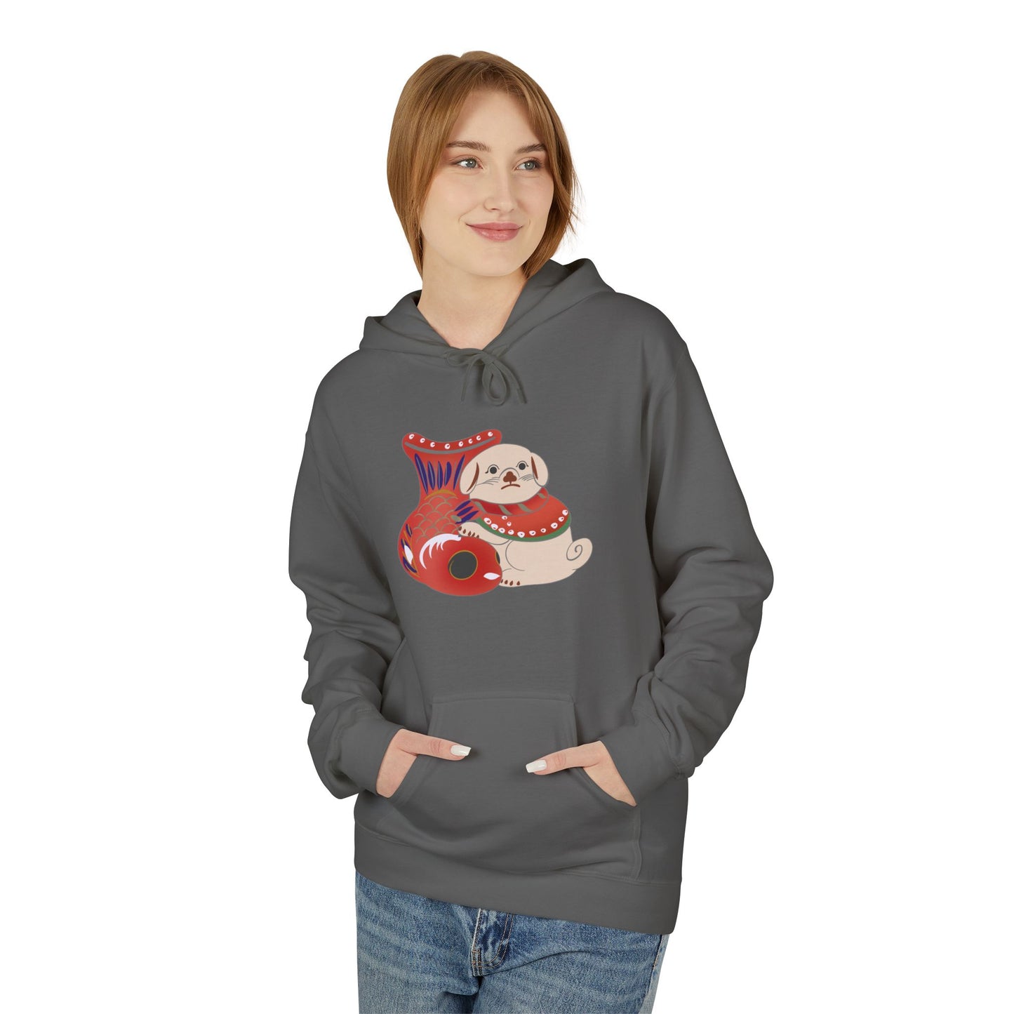 Tai Guruma Hoodie —  traditional Japanese symbol of loyalty and protection