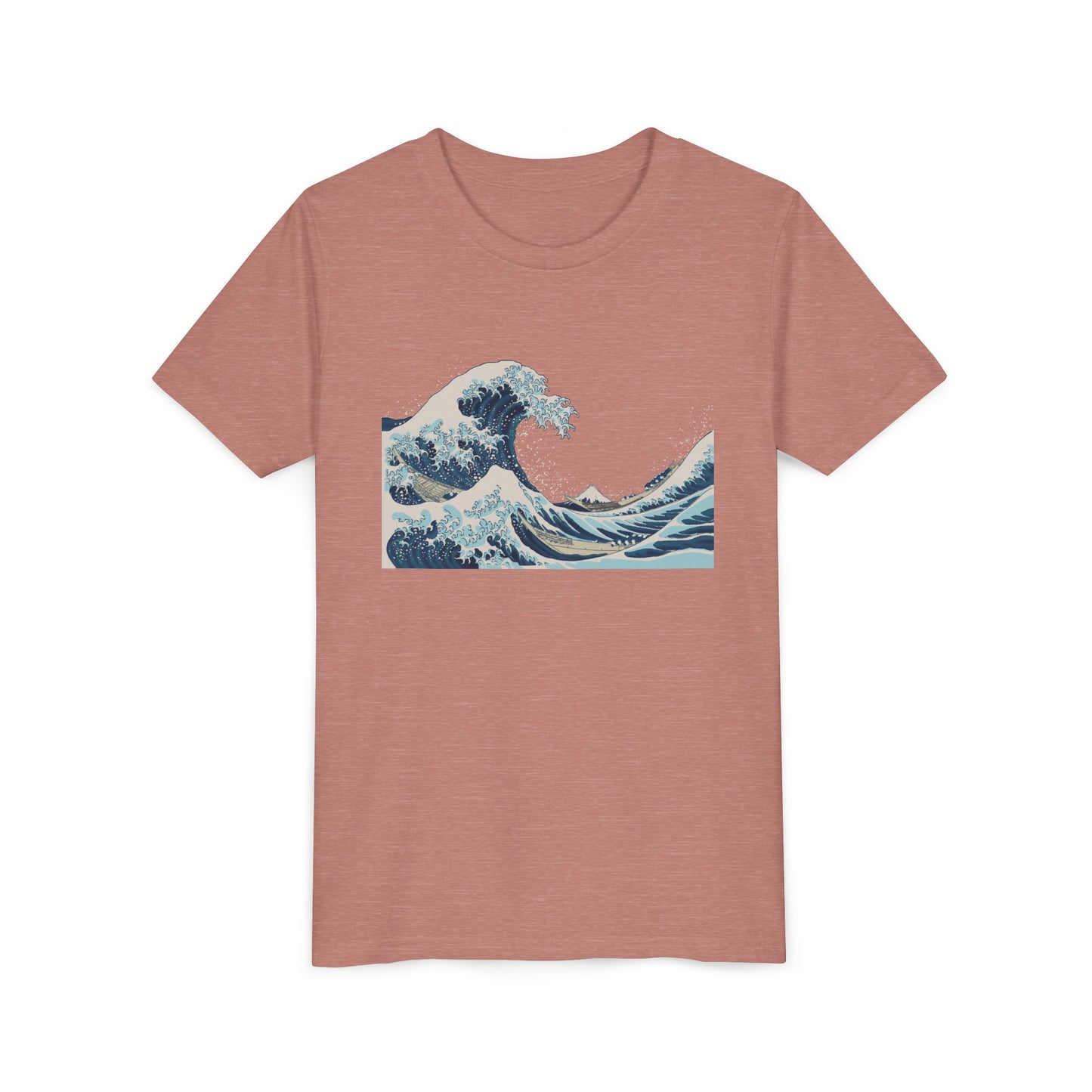 Japanese The Great Wave Youth Tee — Hokusai The Great Wave Graphic Shirt