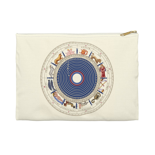 Celestial Accessory Pouch for Astrology Lovers, Zodiac Organizer, Travel Makeup Bag, Gift for Her, Horoscope Must-Have