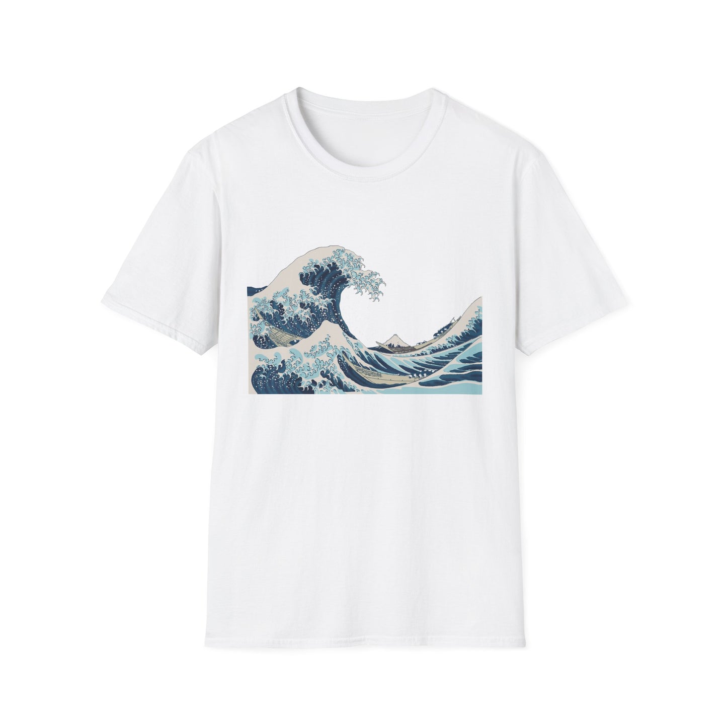 Hokusai Wave Print T‑Shirt — Great Wave Inspired Graphic Tee