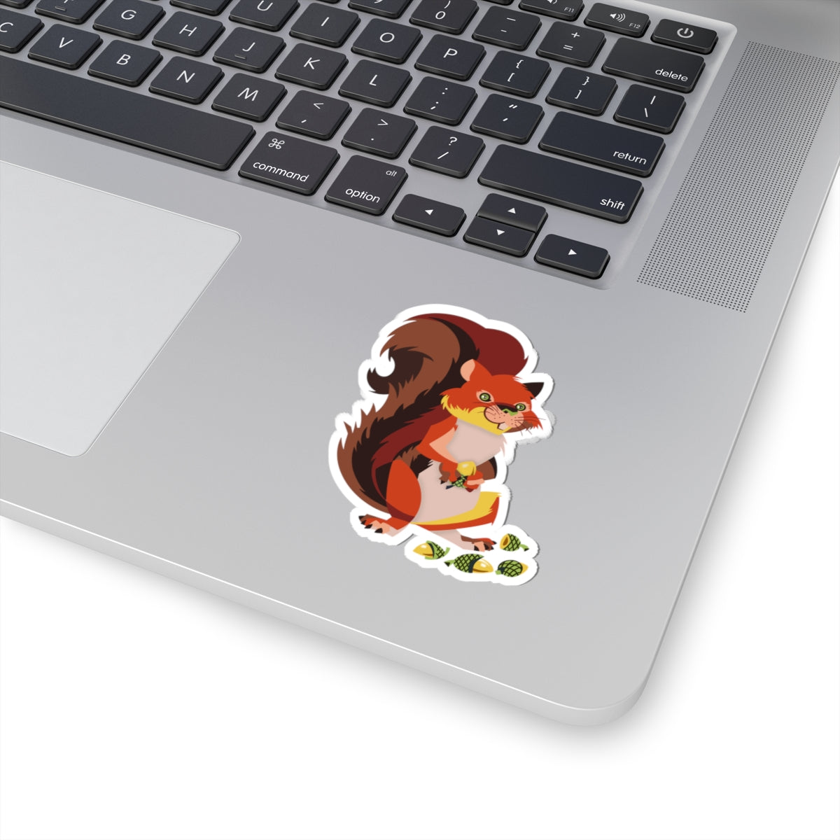 Whimsical Squirrel Sticker