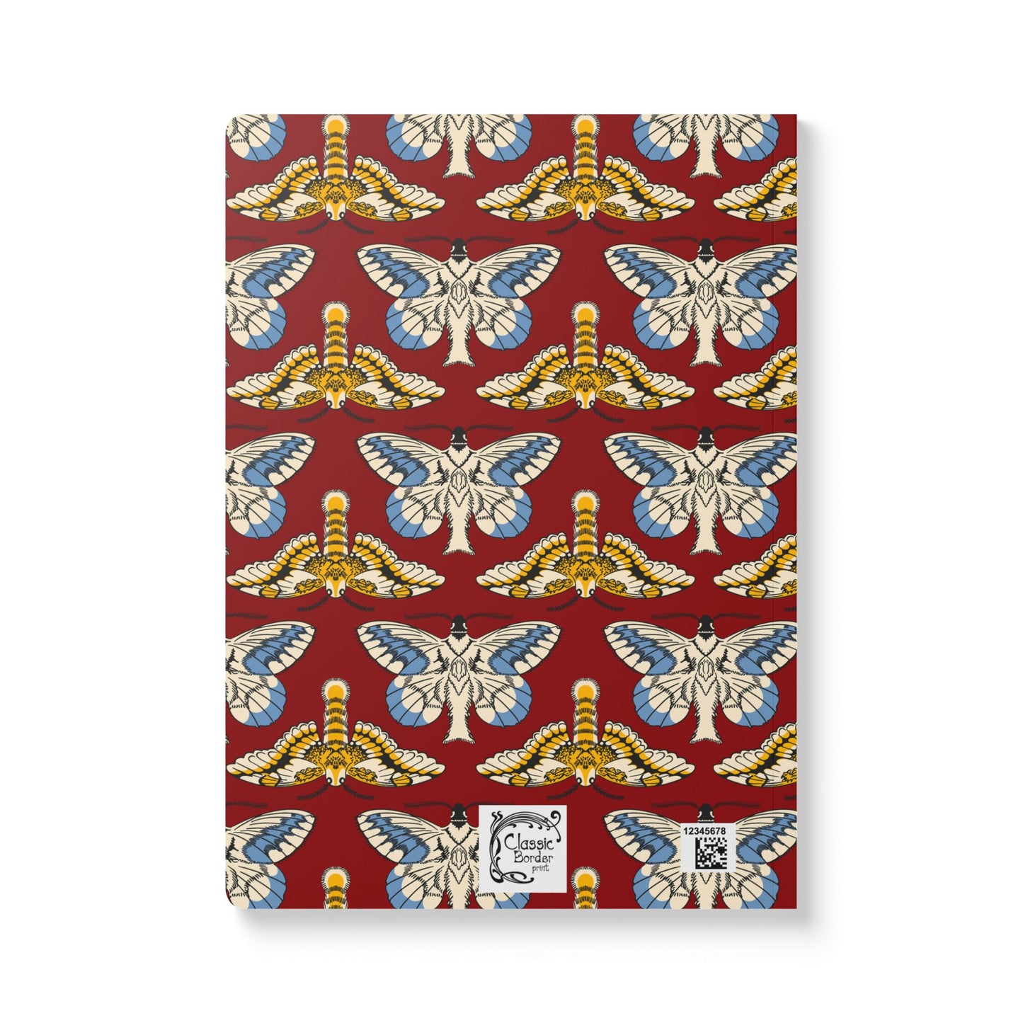 Moth Vintage Design Softcover Journal