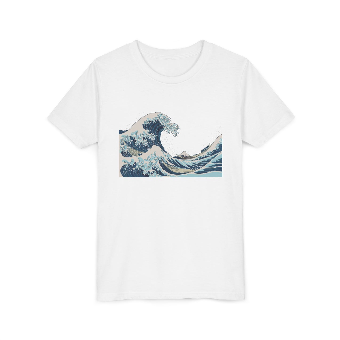 Japanese The Great Wave Youth Tee — Hokusai The Great Wave Graphic Shirt