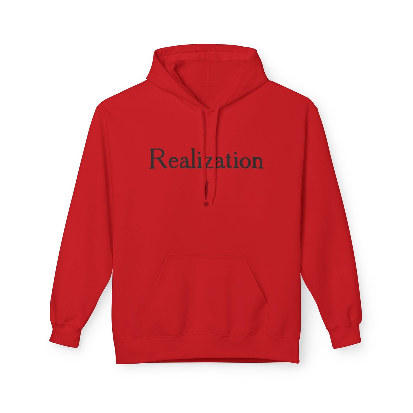 Realization Hoodie — Minimalist Inspirational Sweatshirt