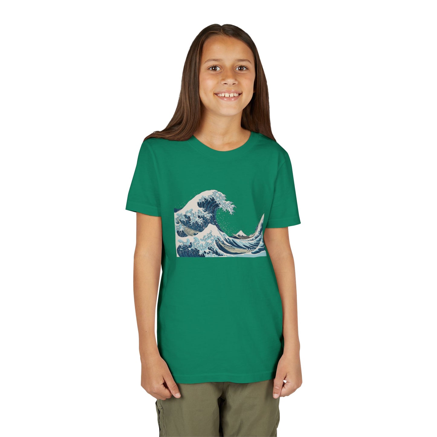 Japanese The Great Wave Youth Tee — Hokusai The Great Wave Graphic Shirt