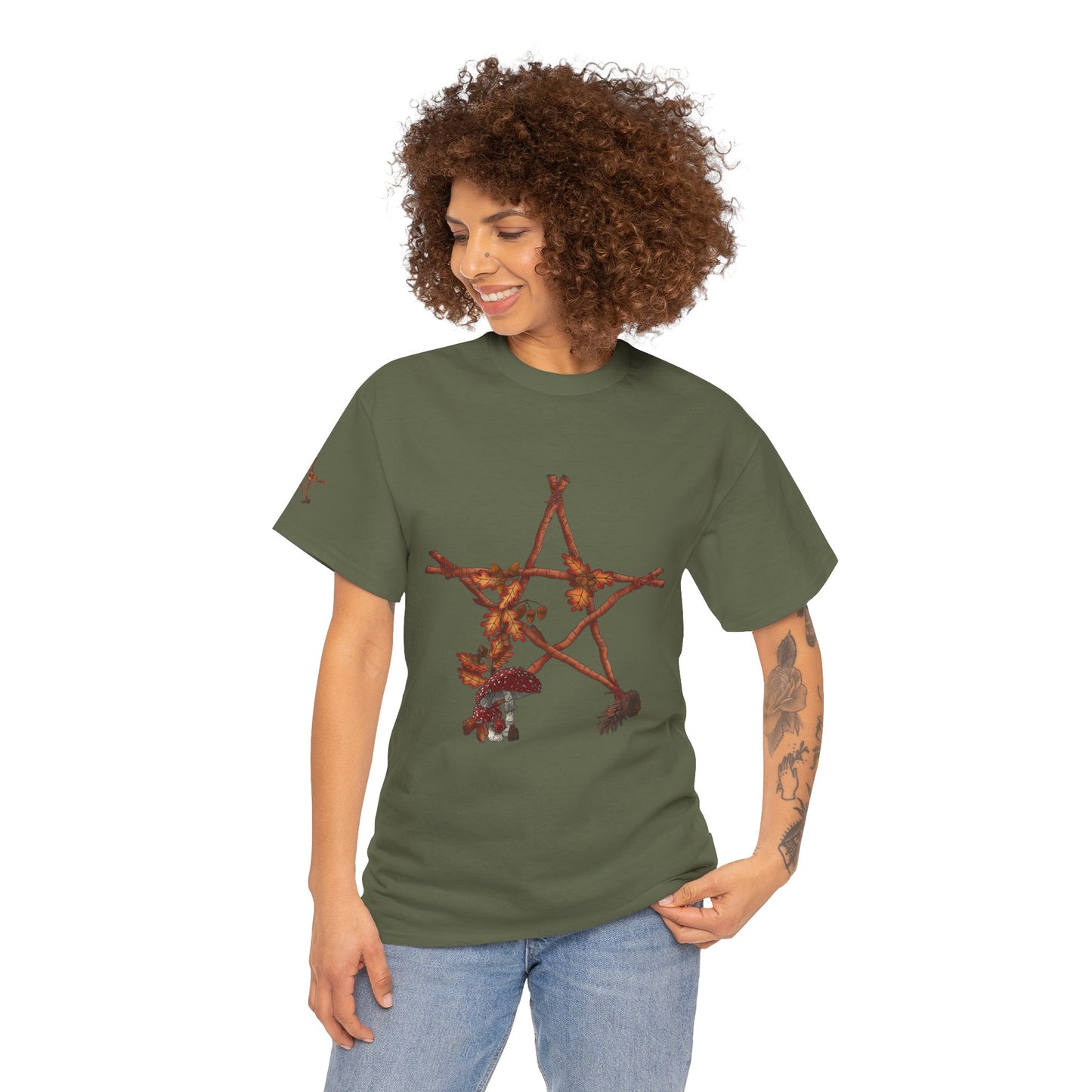 Mabon Star Graphic Tee | Unisex Cotton Shirt