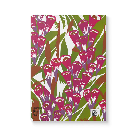 Vibrant Floral Softcover Journal