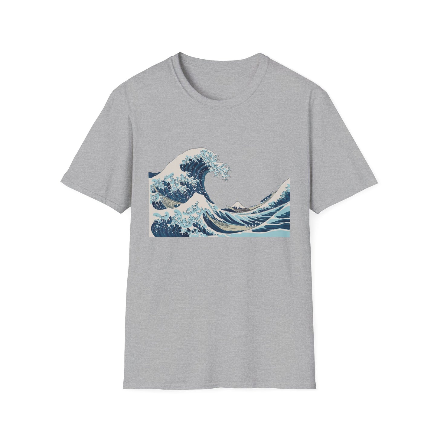 Hokusai Wave Print T‑Shirt — Great Wave Inspired Graphic Tee