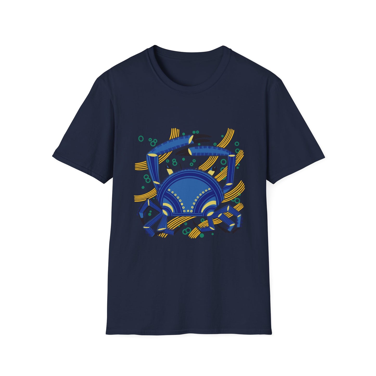 "Le Crabe" illustration by Mathurin Méheut TShirt — Coastal Sea Graphic Tees