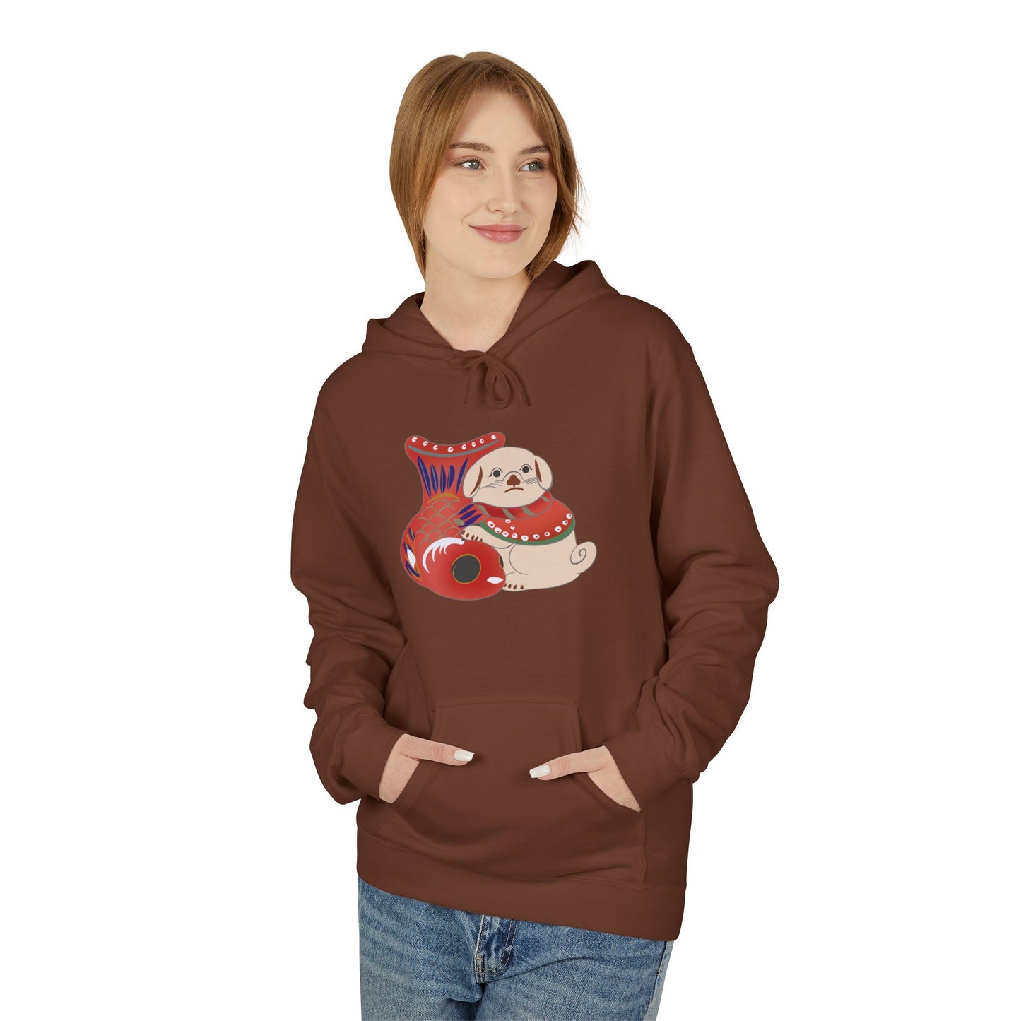 Tai Guruma Hoodie —  traditional Japanese symbol of loyalty and protection