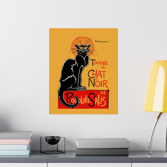 Vintage Tournée du Chat Noir Wall Art Poster