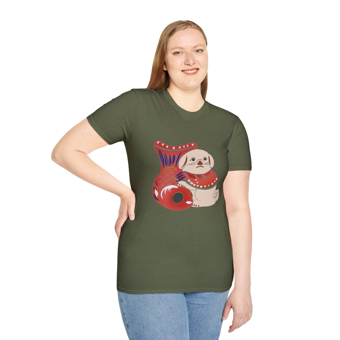 Tai Guruma Tshirt —  traditional Japanese symbol of loyalty and protection