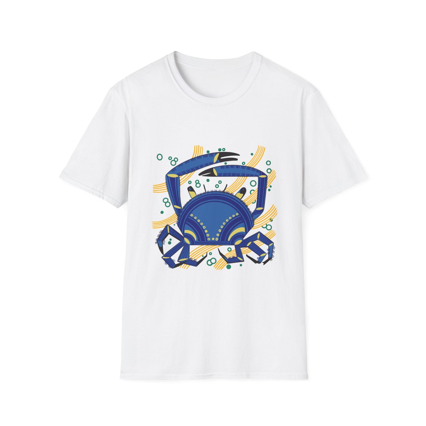 "Le Crabe" illustration by Mathurin Méheut TShirt — Coastal Sea Graphic Tees