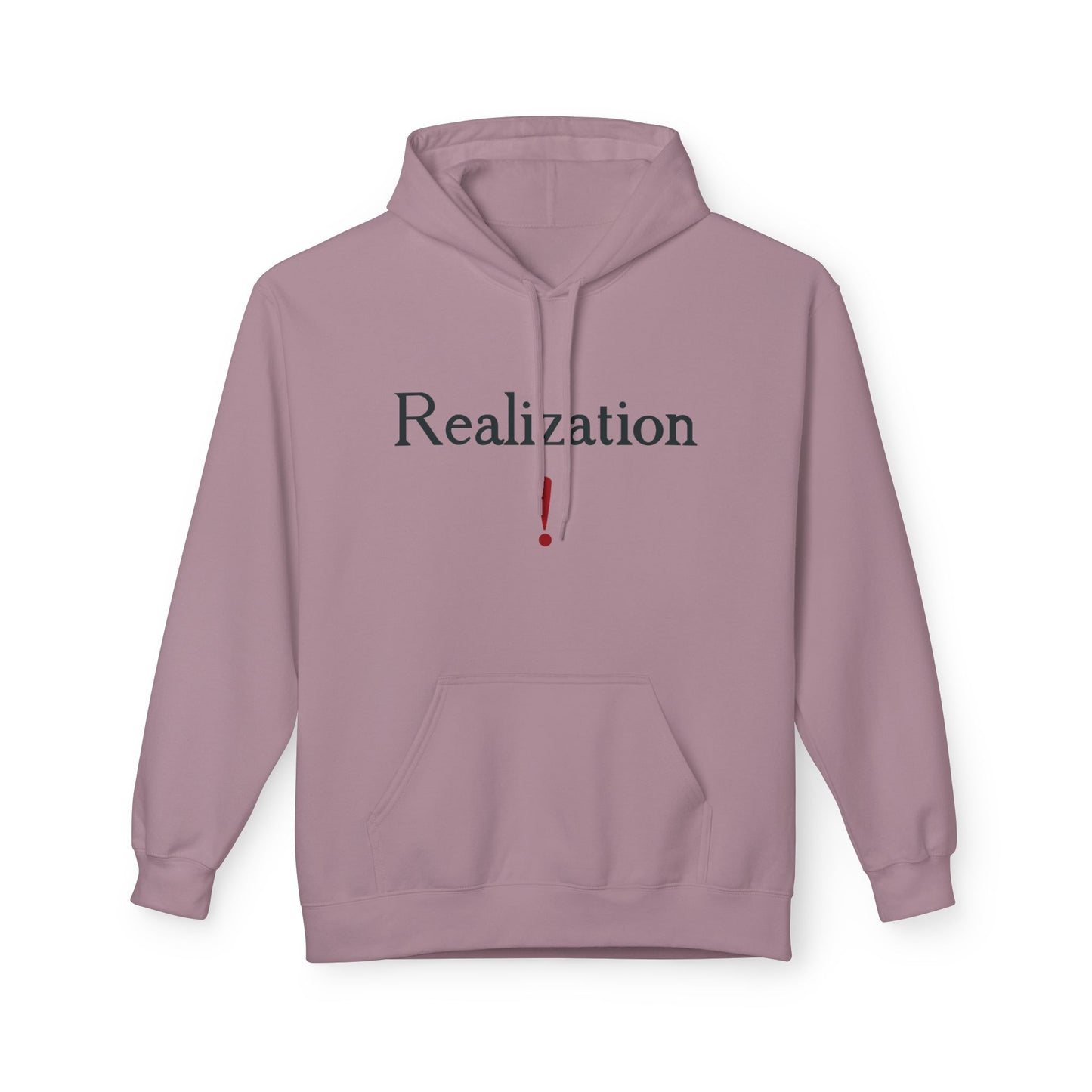 Realization Hoodie — Minimalist Inspirational Sweatshirt