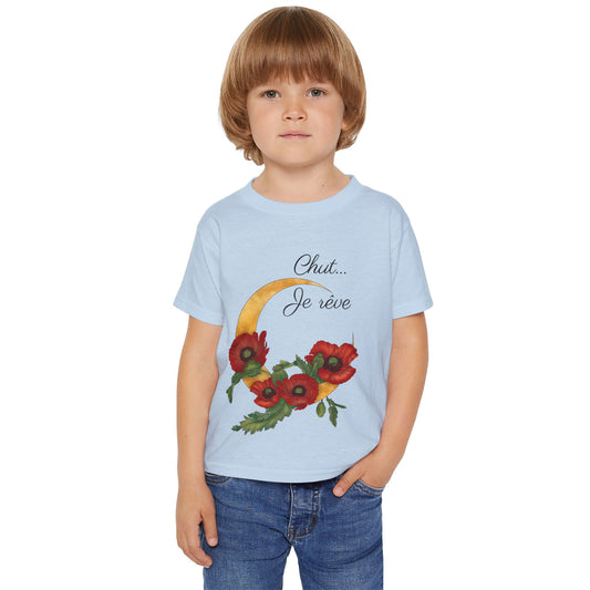 "Chut... Je rêve" French Script Sleepy Chic Tee