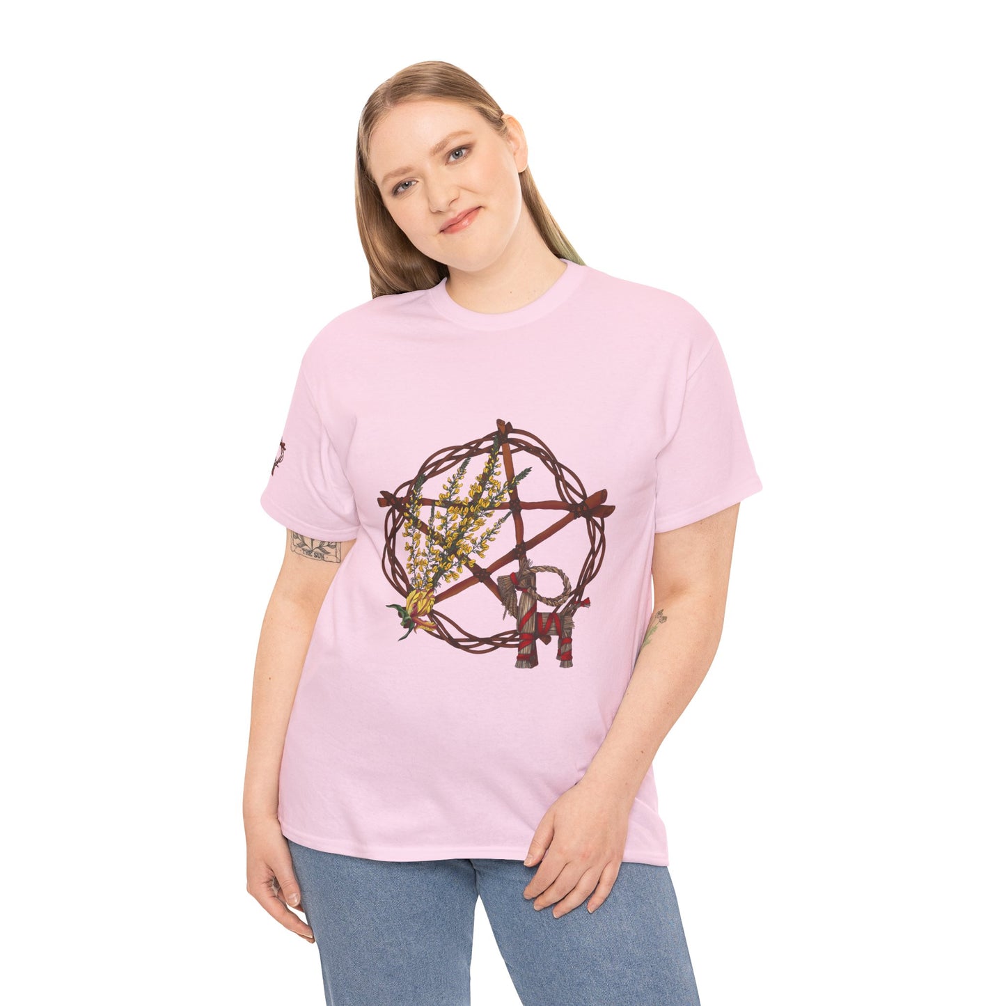Occult-Inspired Unisex Heavy Cotton Tee, Boho T-Shirt, Graphic Tee, Witchy Apparel, Festival Clothing, Everyday Casual Wear, Unique [...]