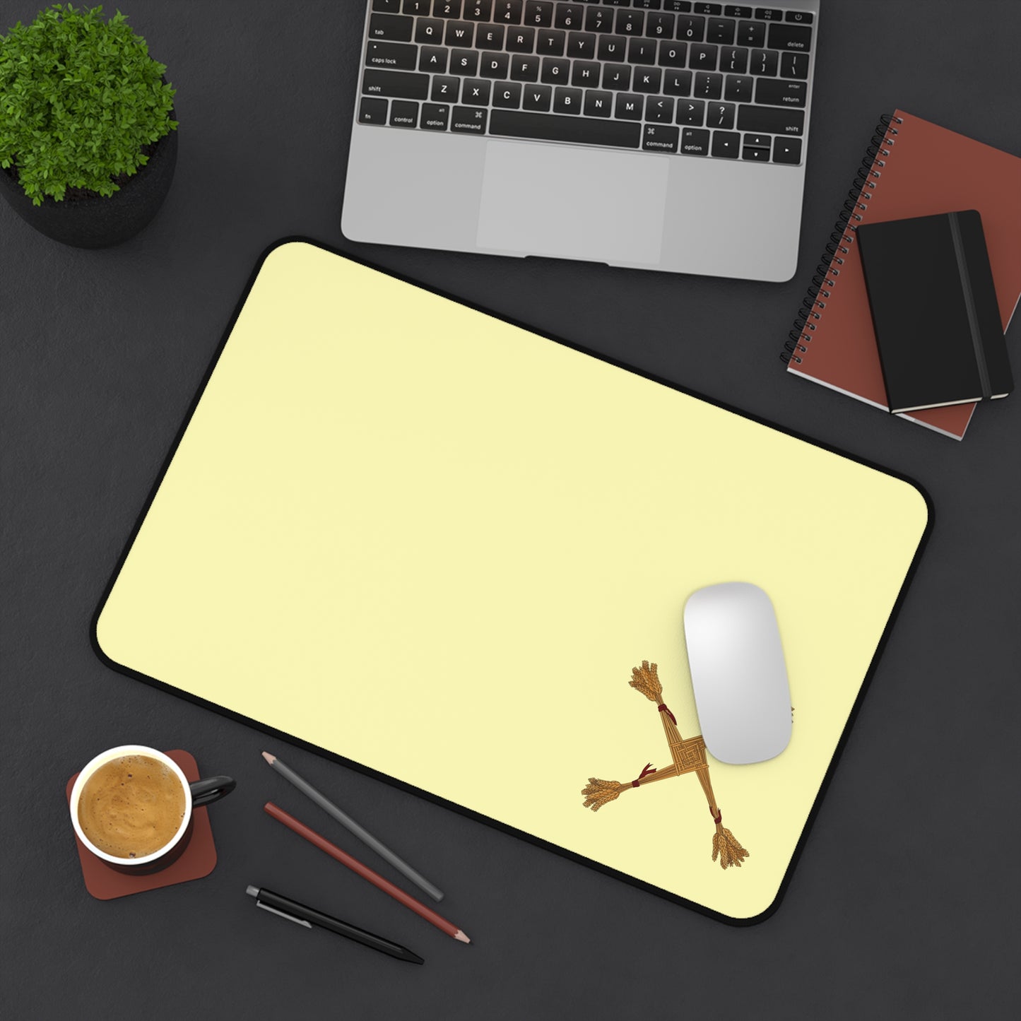 St Brigid Cross Desk Mat